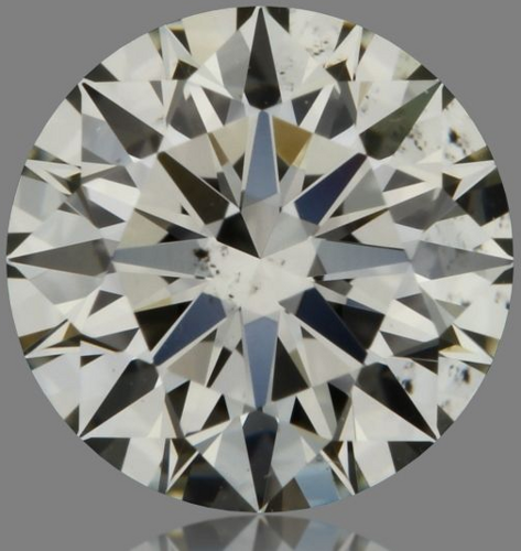 0.53 carat K-VS2 Excellent cut Natūralus Round Deimantas (1)