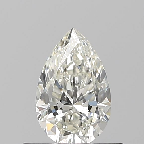 0.54 carat J-VVS2 Natūralus Pear Deimantas (1)