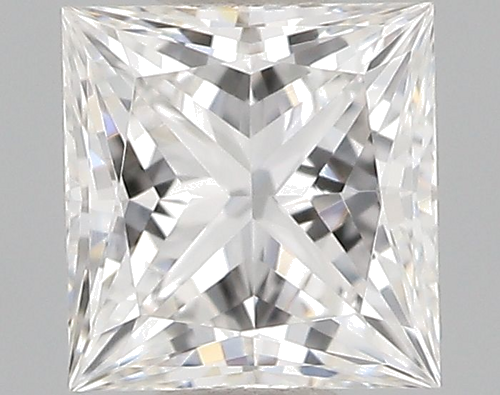 0.31 carat F-VVS2 Natūralus Princess Deimantas (1)