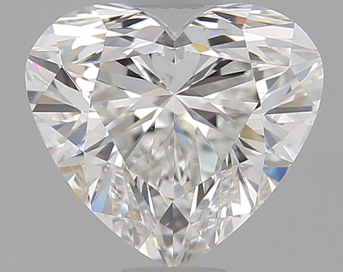 0.92 carat G-SI1 Natūralus Heart Deimantas (1)