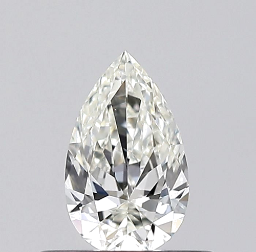 0.4 carat I-SI1 Natūralus Pear Deimantas (1)