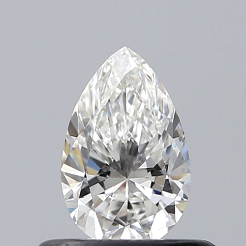 0.4 carat F-VVS1 Natūralus Pear Deimantas (1)