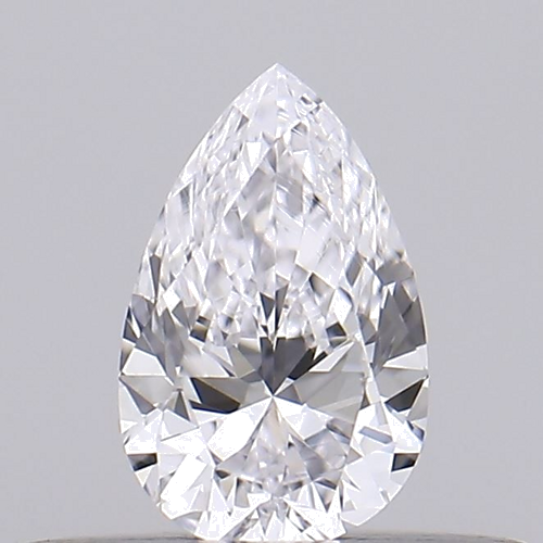 0.21 carat D-VS1 Natūralus Pear Deimantas (1)