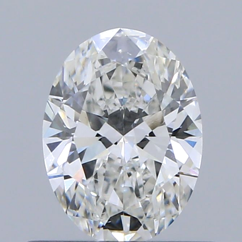 0.5 carat F-VS2 Natūralus Oval Deimantas (1)
