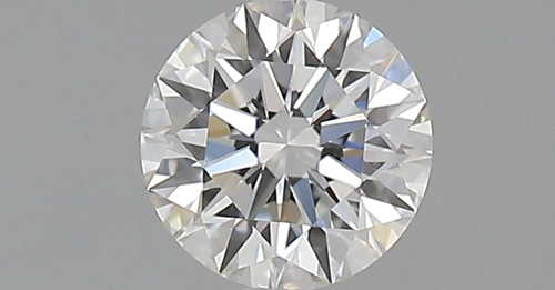 0.55 carat F-VVS1 Excellent cut Natūralus Round Deimantas (1)