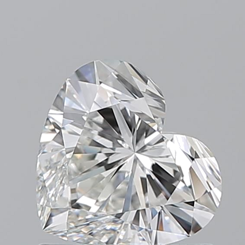 1.01 carat G-VS1 Natūralus Heart Deimantas (1)