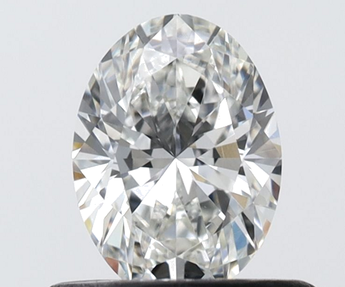 0.5 carat H-VVS2 Natūralus Oval Deimantas (1)