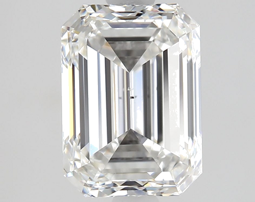 2.03 carat F-SI1 Natūralus Emerald Deimantas (1)