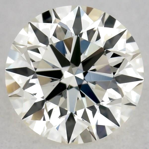 0.23 carat K-VVS2 Excellent cut Natūralus Round Deimantas (1)