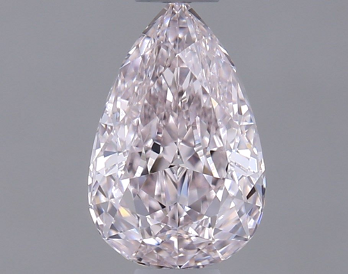 0.51 carat Fancy Light Pink-IF Natūralus Pear Deimantas (1)