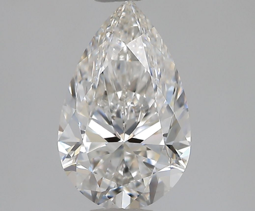 1.3 carat G-VS1 Natūralus Pear Deimantas (1)