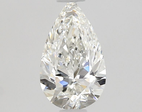 0.5 carat G-VS1 Natūralus Pear Deimantas (1)