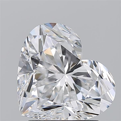 2.2 carat D-VVS1 Natūralus Heart Deimantas (1)