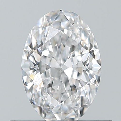 0.5 carat D-VVS1 Natūralus Oval Deimantas (1)
