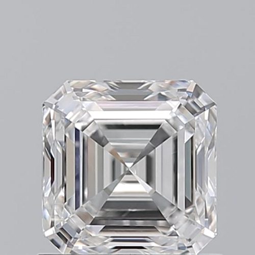 1.02 carat F-VS1 Natūralus Asscher Deimantas (1)