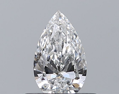 0.41 carat D-IF Natūralus Pear Deimantas (1)