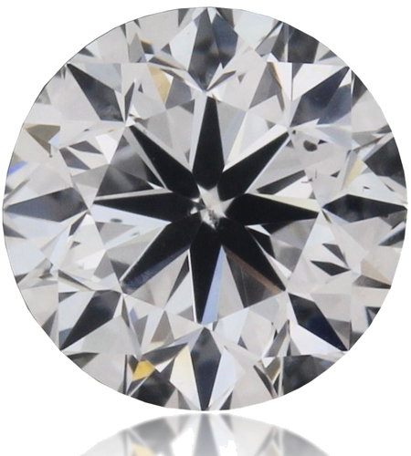 0.4 carat D-SI1 GD cut Natūralus Round Deimantas (1)