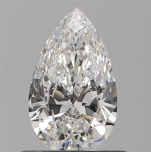 0.52 carat E-VS1 Natūralus Pear Deimantas (1)