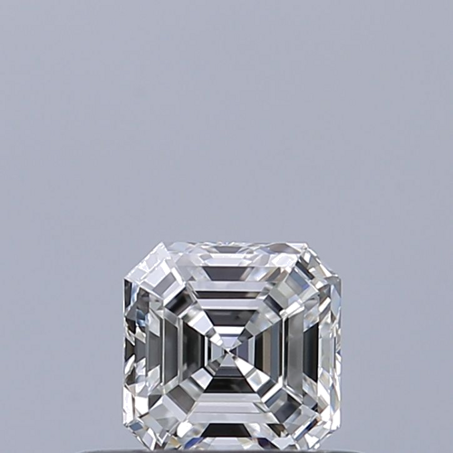 0.36 carat E-IF Natūralus Asscher Deimantas (1)