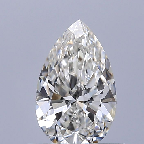0.51 carat H-VS2 Natūralus Pear Deimantas (1)