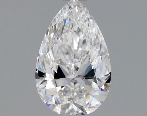 0.5 carat E-VS1 Natūralus Pear Deimantas (1)