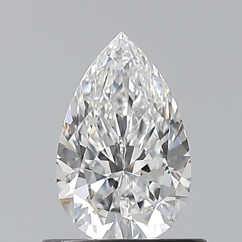 0.63 carat E-VS1 Natūralus Pear Deimantas (1)