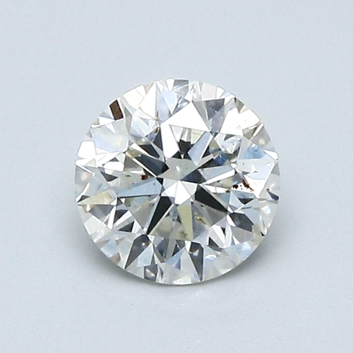 0.91 carat G-SI2 Very Good cut Natūralus Round Deimantas (1)