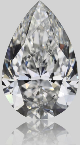 1.51 carat H-VS2 Natūralus Pear Deimantas (1)