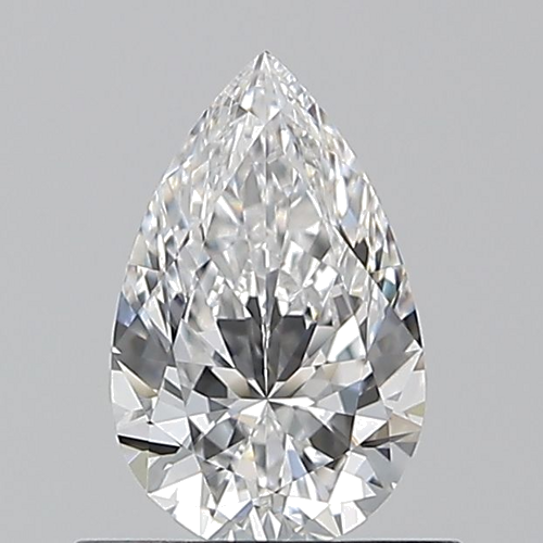 0.61 carat E-VVS2 Natūralus Pear Deimantas (1)