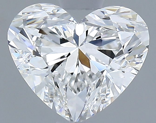 1.0 carat F-VS1 Natūralus Heart Deimantas (1)