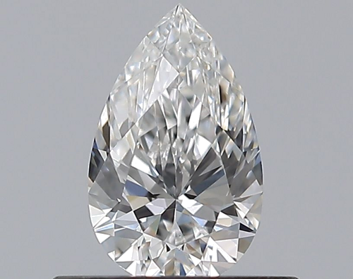 0.42 carat F-VS2 Natūralus Pear Deimantas (1)