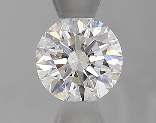 0.51 carat E-SI2 Excellent cut Natūralus Round Deimantas (1)