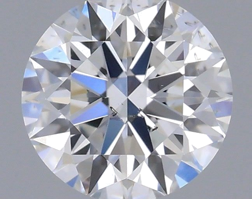 0.36 carat F-SI1 Excellent cut Natūralus Round Deimantas (1)