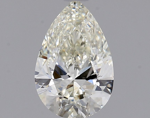 0.9 carat K-VS2 Natūralus Pear Deimantas (1)