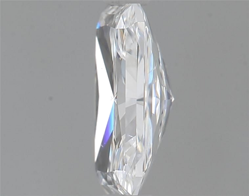0.51 carat F-SI1 Natūralus Radiant Deimantas (1)