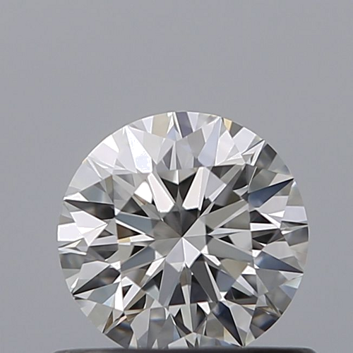 0.56 carat F-VVS2 Excellent cut Natūralus Round Deimantas (1)