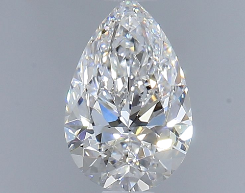0.5 carat D-VS1 Natūralus Pear Deimantas (1)
