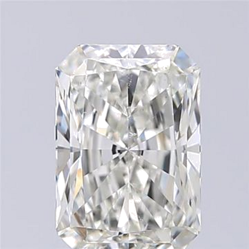 1.56 carat I-SI1 Natūralus Radiant Deimantas (1)