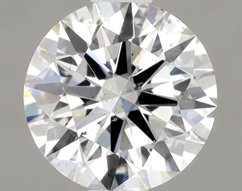 0.67 carat E-SI2 Excellent cut Natūralus Round Deimantas (1)