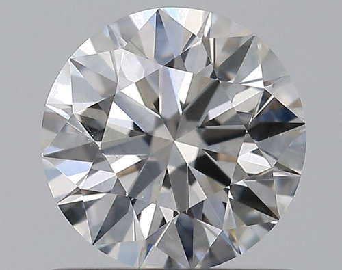 0.76 carat F-SI1 Excellent cut Natūralus Round Deimantas (1)