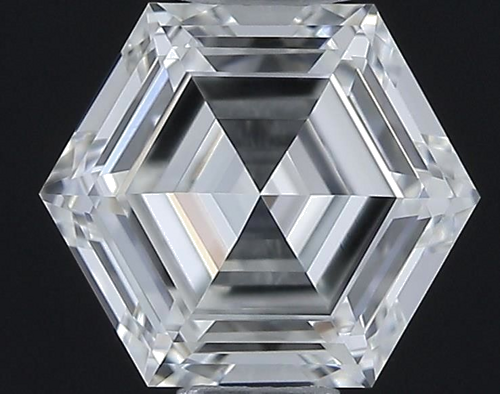 0.59 carat F-VS1 Natūralus Hexagonal Deimantas (1)