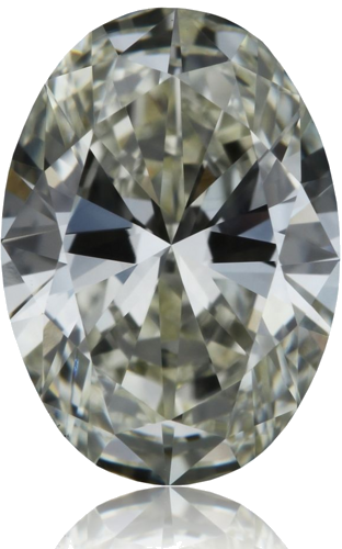 0.7 carat K-VS1 Natūralus Oval Deimantas (1)