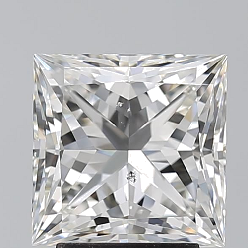3.21 carat H-SI1 Natūralus Princess Deimantas (1)