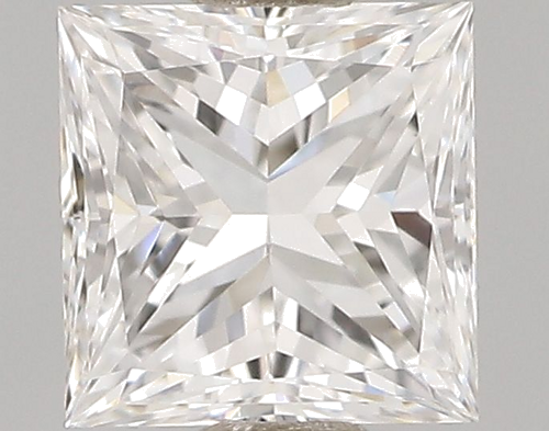 0.36 carat E-VVS1 Natūralus Princess Deimantas (1)