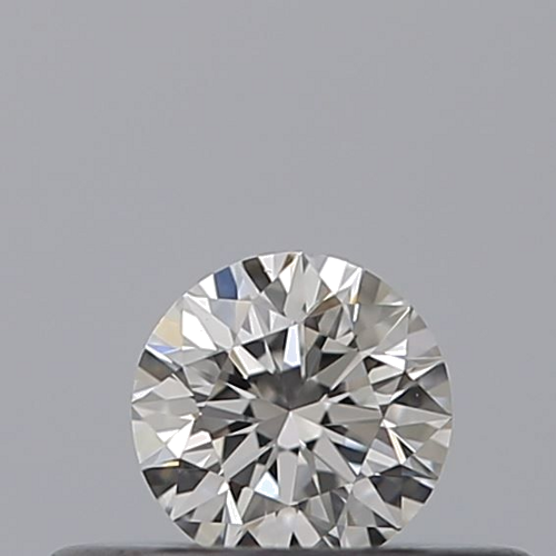 0.19 carat F-VVS2 Excellent cut Natūralus Round Deimantas (1)