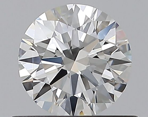 0.53 carat F-VVS1 Excellent cut Natūralus Round Deimantas (1)
