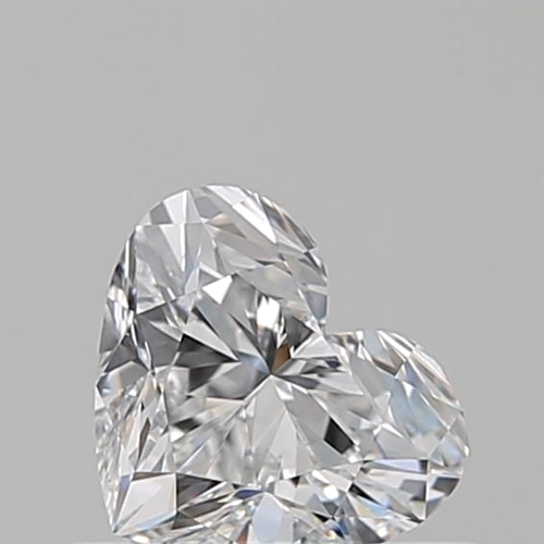 0.5 carat E-VS1 Natūralus Heart Deimantas (1)