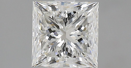 1.8 carat H-VS2 Natūralus Princess Deimantas (1)