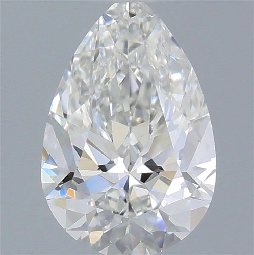 0.3 carat G-VS1 Natūralus Pear Deimantas (1)