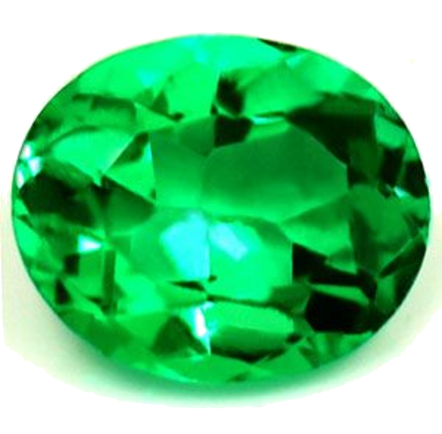 0.34 carat GREEN Oval Smaragdas (1)